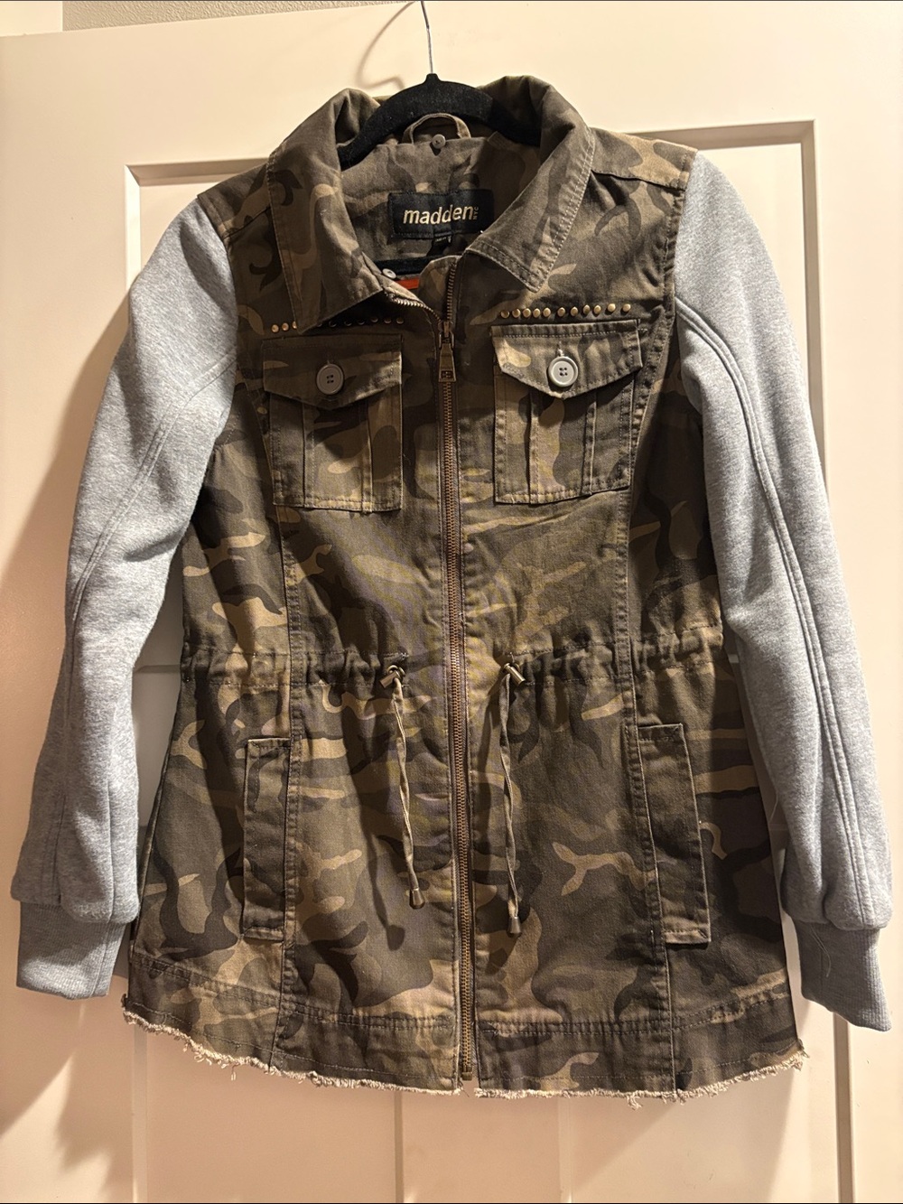 Madden Camo Utility Jacket - XS - Utility, Camo, Streetwear, Grunge